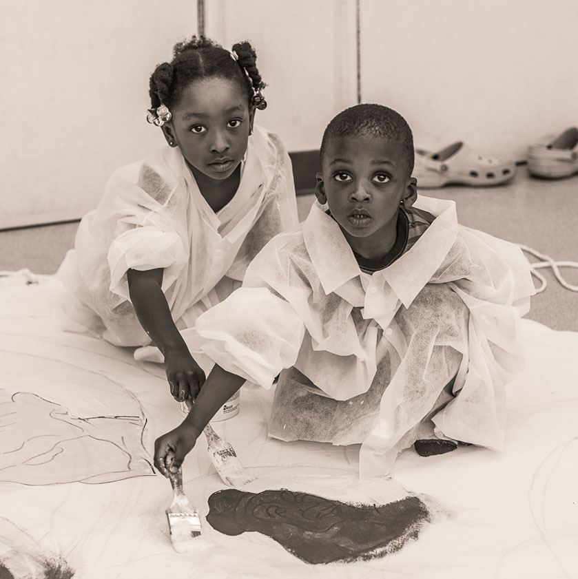 The Communion table in the early morning light