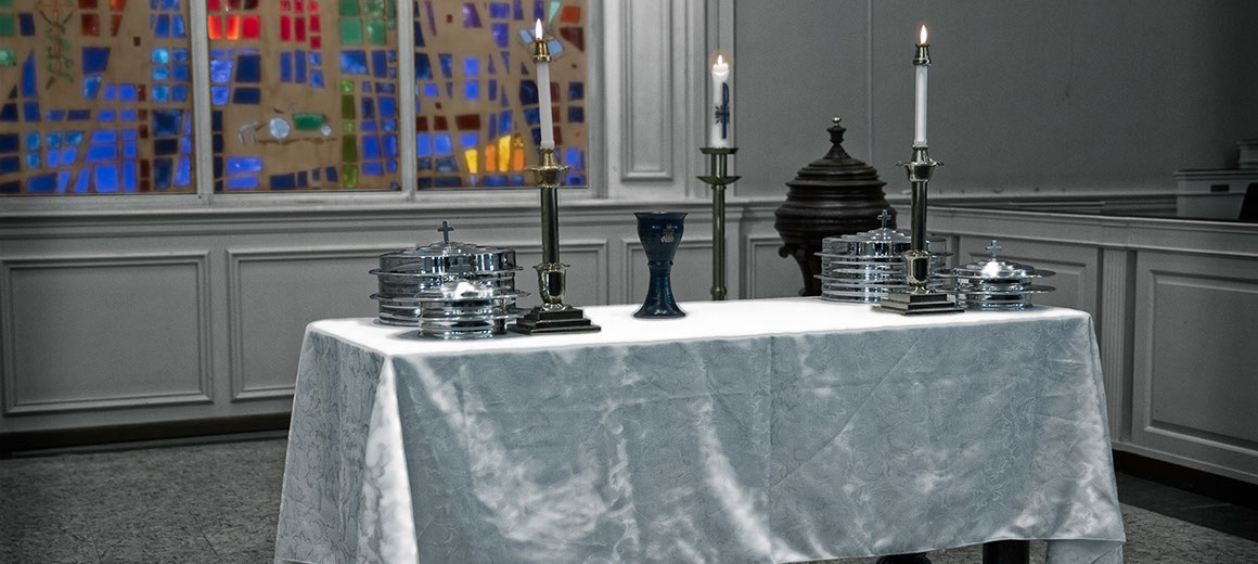 Photographs, illustrations, and images of Art Ministry's sanctuary installations for First Presbyterian Church of Hightstown, NJ