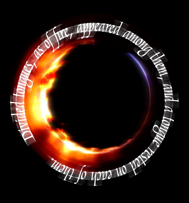 Advent sanctuary installation