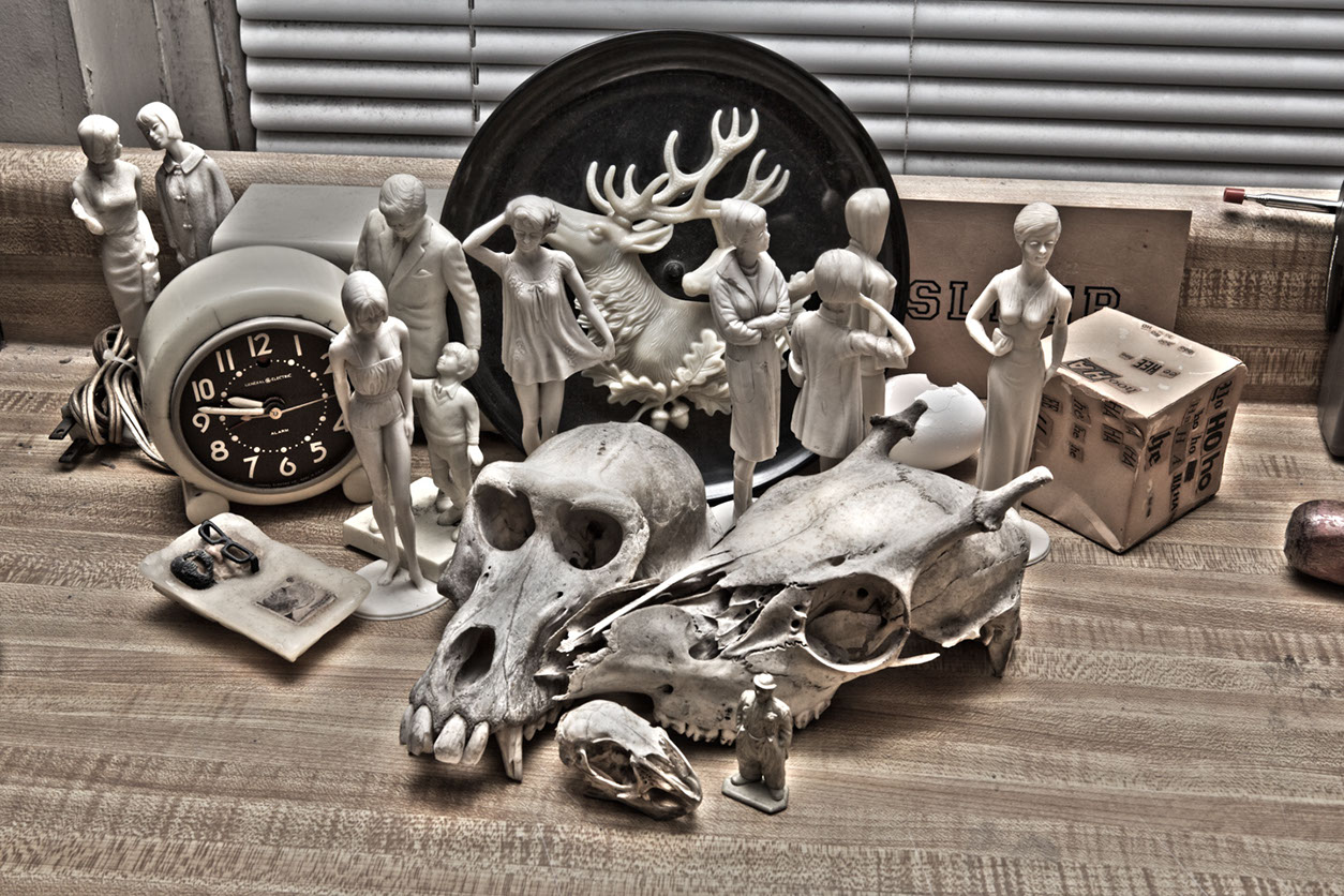 The Communion table in the early morning light