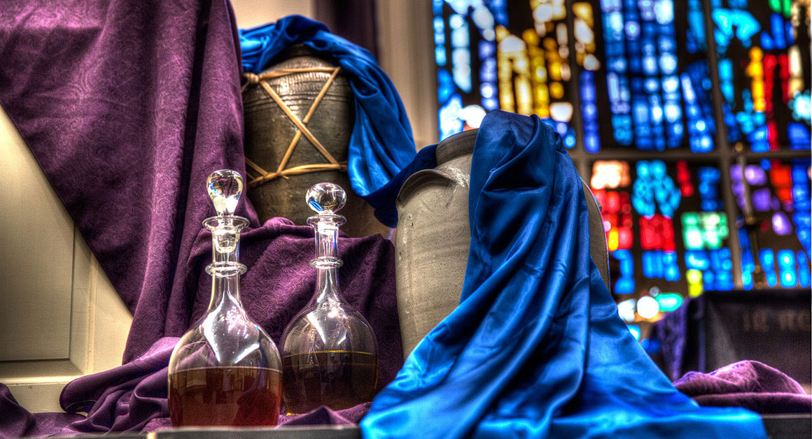 Baptism sanctuary installation